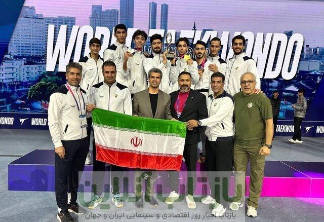 نایب قهرمانی مردان تکواندوی ایران در جهان